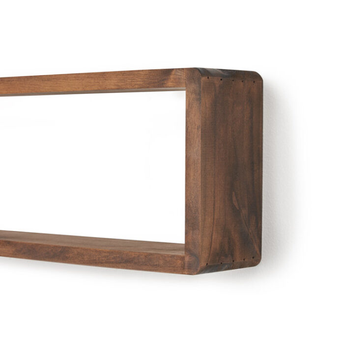 Handcrafted Floating Box Shelves with Hidden Brackets - Image 7