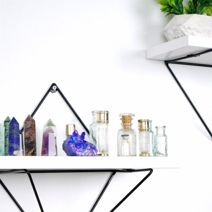 Modern Geometric Wall Shelves - Image 3
