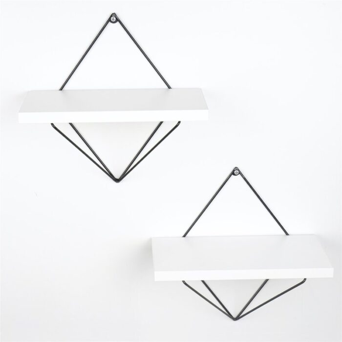 Modern Geometric Wall Shelves - Image 2