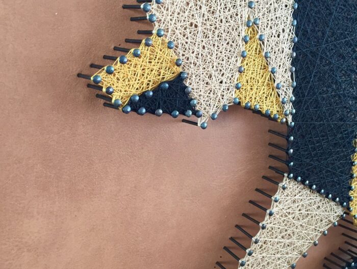 Bear String Art Handmade Geometric design - Image 2