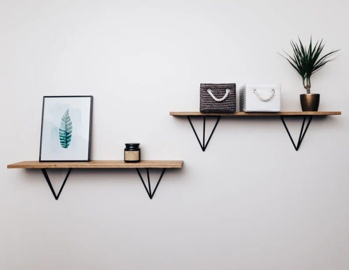 Wood Wall Hanging Shelve Decor Item