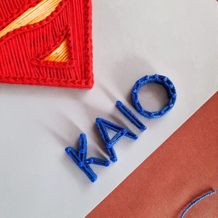 Personalized Superhero String Art – Custom Wall Decor - Image 3