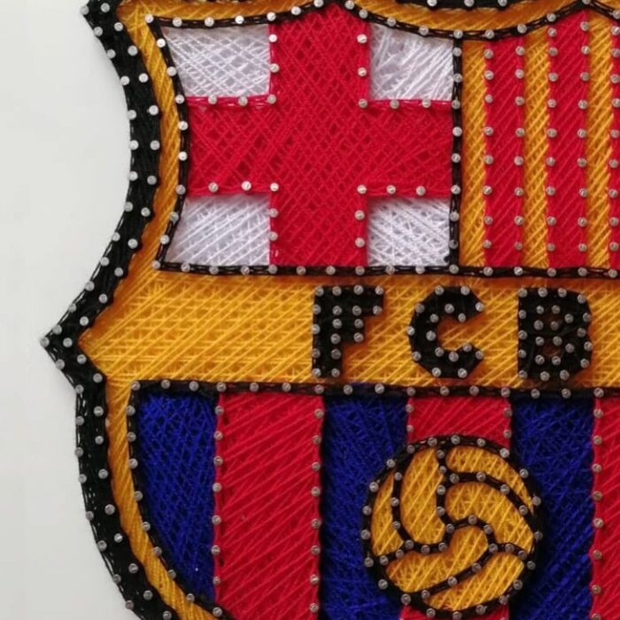 FC Barcelona Logo Wall Decor String Art - Image 2