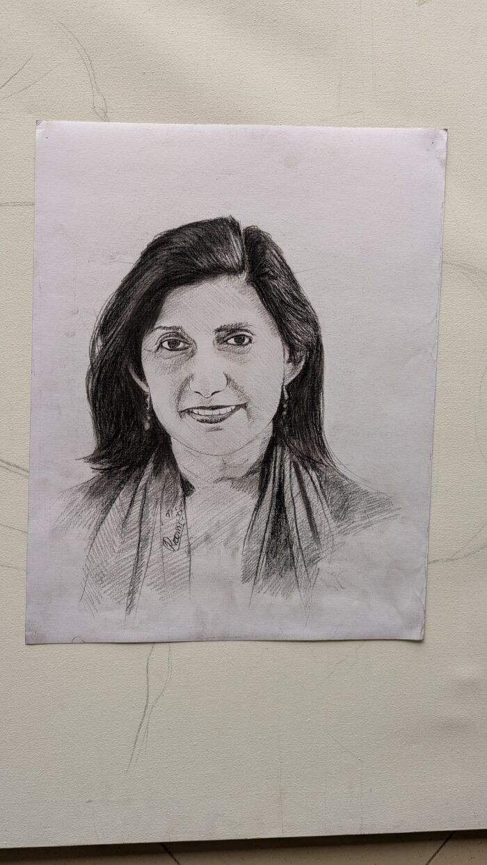Hand-Drawn Pencil Portrait – A Timeless Work of Art - Image 5
