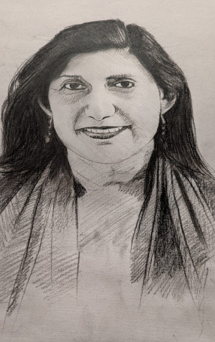 Hand-Drawn Pencil Portrait – A Timeless Work of Art - Image 4
