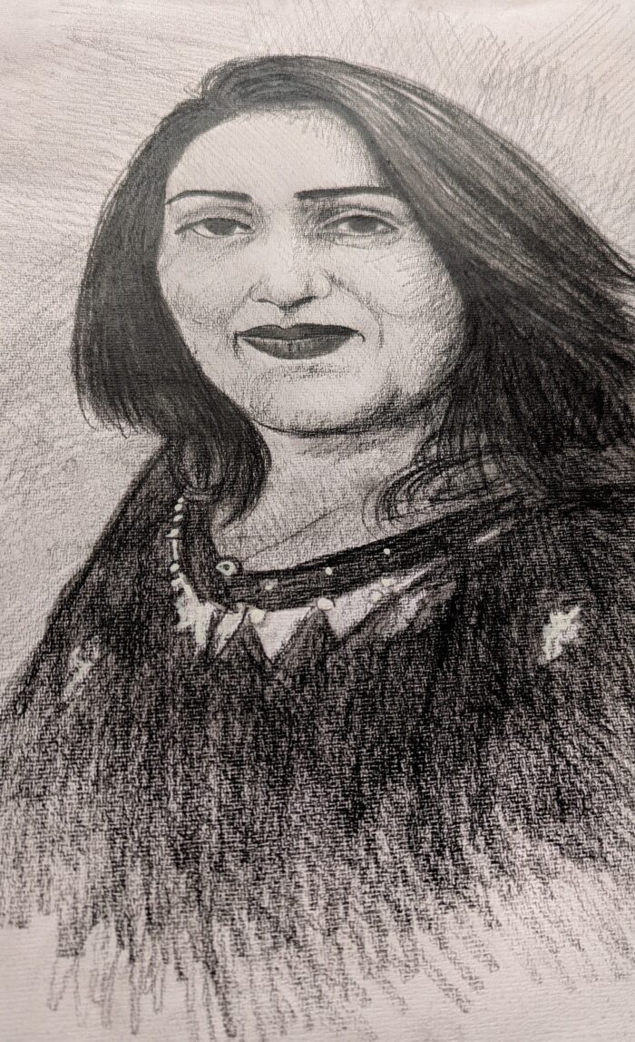 Exquisite Hand-Drawn Pencil Sketch – A Timeless Portrait - Image 2