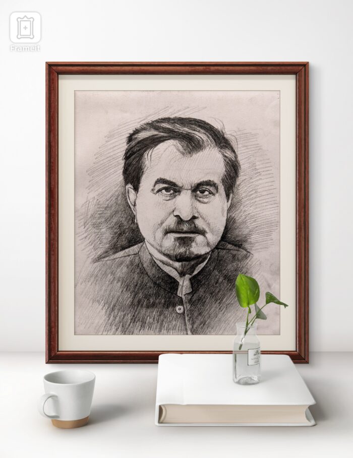Pencil Sketch Portrait – Handcrafted Artistic Masterpiece - Image 5