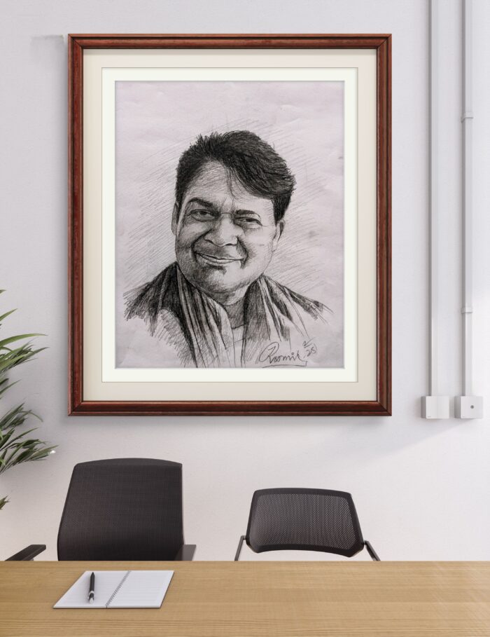 Classic Pencil Portrait – A Masterpiece of Fine Art - Image 5