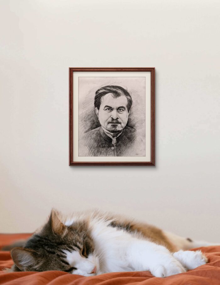 Pencil Sketch Portrait – Handcrafted Artistic Masterpiece - Image 3