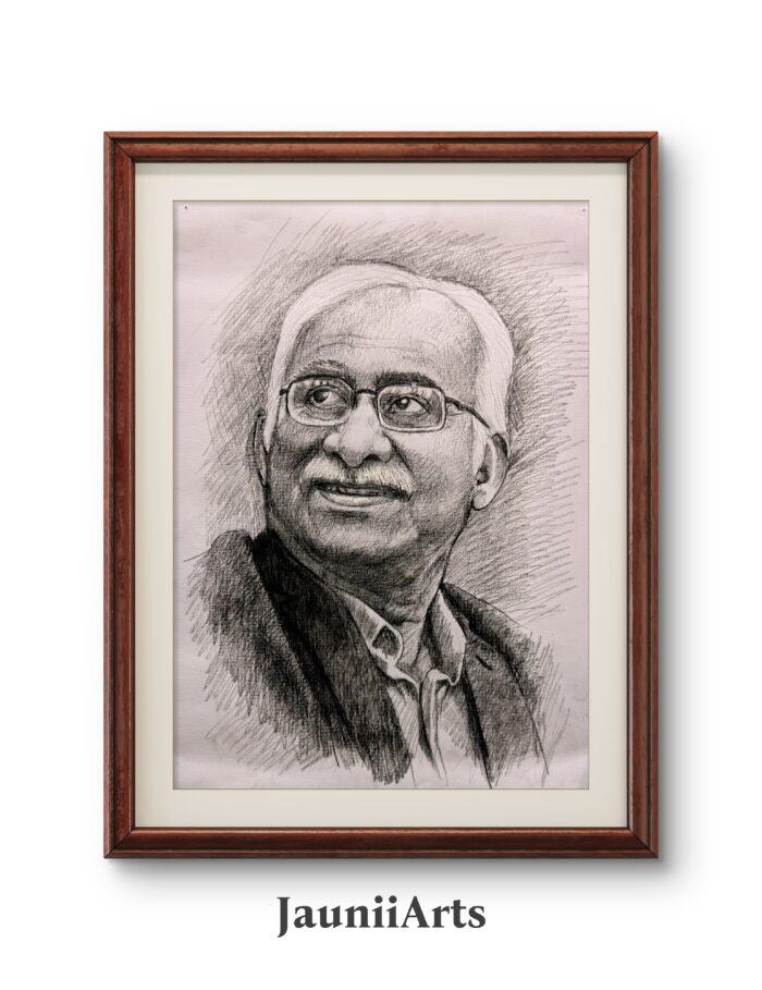 Artistic Pencil Portrait – A Fusion of Realism and Creativity