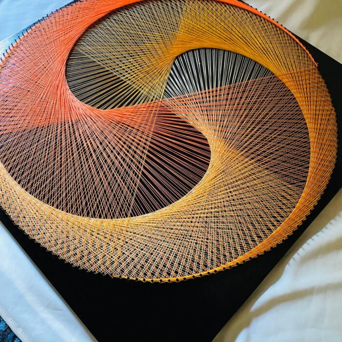 String Art – Handcrafted Geometric Wall Décor - Image 4