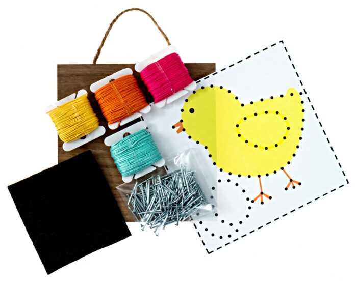 Easter Chick String Art kit - Image 3