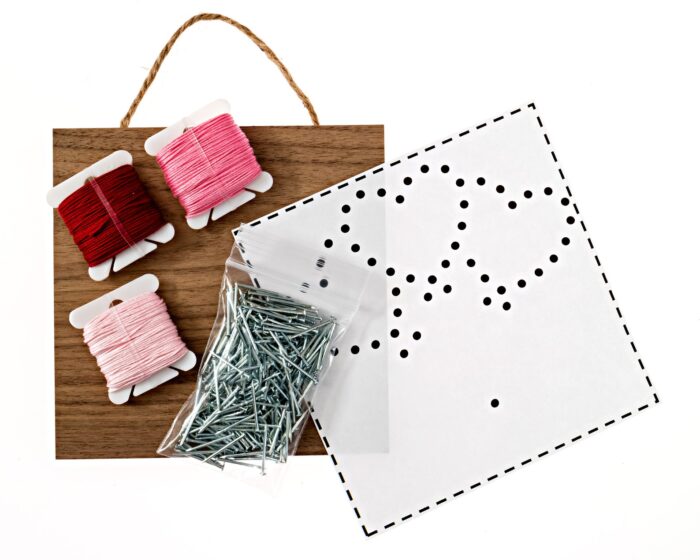 Heart Balloons String Art kit - Image 2