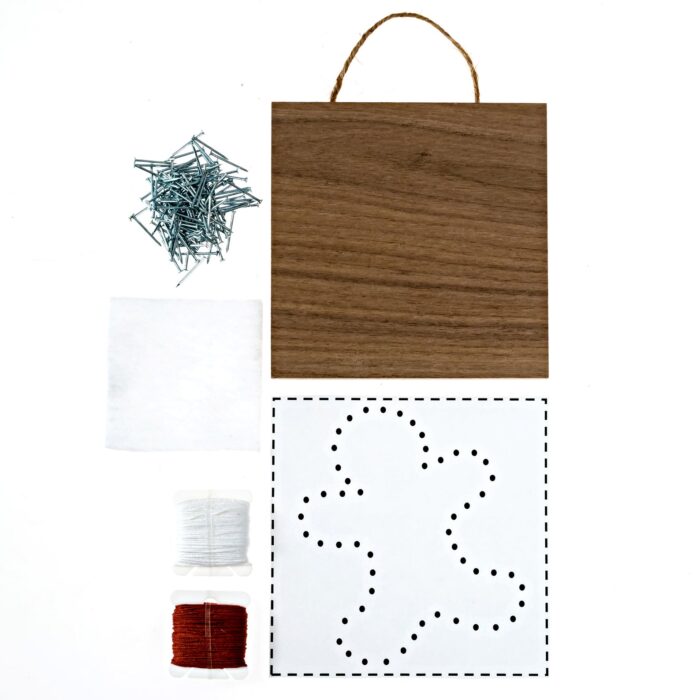 Gingerbread Man String Art kit - Image 3