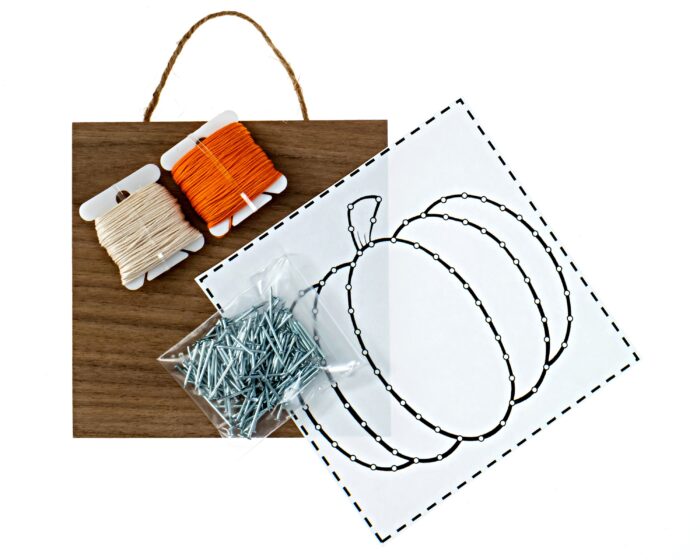 Pumpkin String Art kit - Image 4